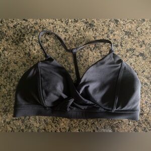 Lululemon Sports Bra Black Unknown Size - see measurements